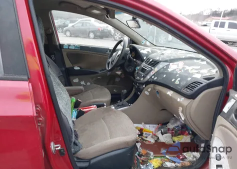 2016 Hyundai Accent Se z USA, uszkodzony, nr VIN KMHCT4AE3GU120752